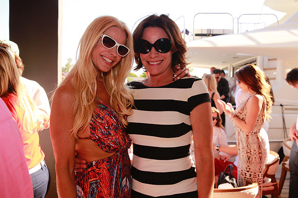 Alexia Echevarria and Luann de Lesseps