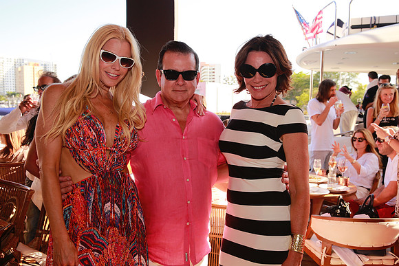 Alexia & Herman Echevarria and Luann de Lesseps