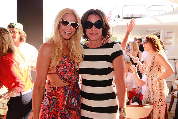 Alexia Echevarria and Luann de Lesseps