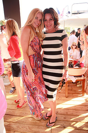 Alexia Echevarria and Luann de Lesseps