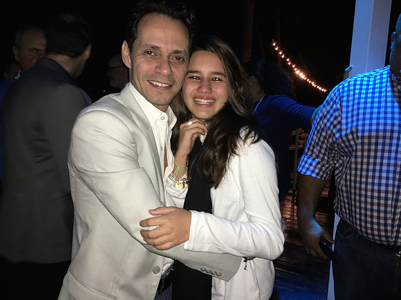 Marc Anthony & Tatyana Seicentos