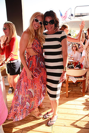 Alexia Echevarria and Luann de Lesseps