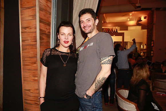 Actress Debi Mazar with her husband Chef Gabriele Corcos