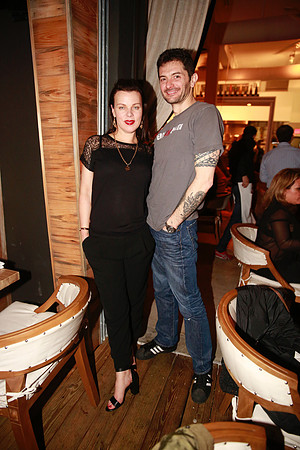 Actress Debi Mazar with her husband Chef Gabriele Corcos