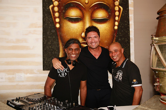 DJ Ravin, Deco Drive Louis Aguirre and Pierre Zonzon aka Mister Z.
