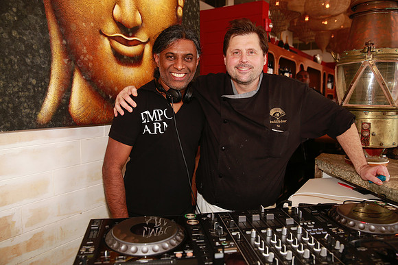DJ Ravin & Buddha Bar Paris Chef Eric Rousselieres